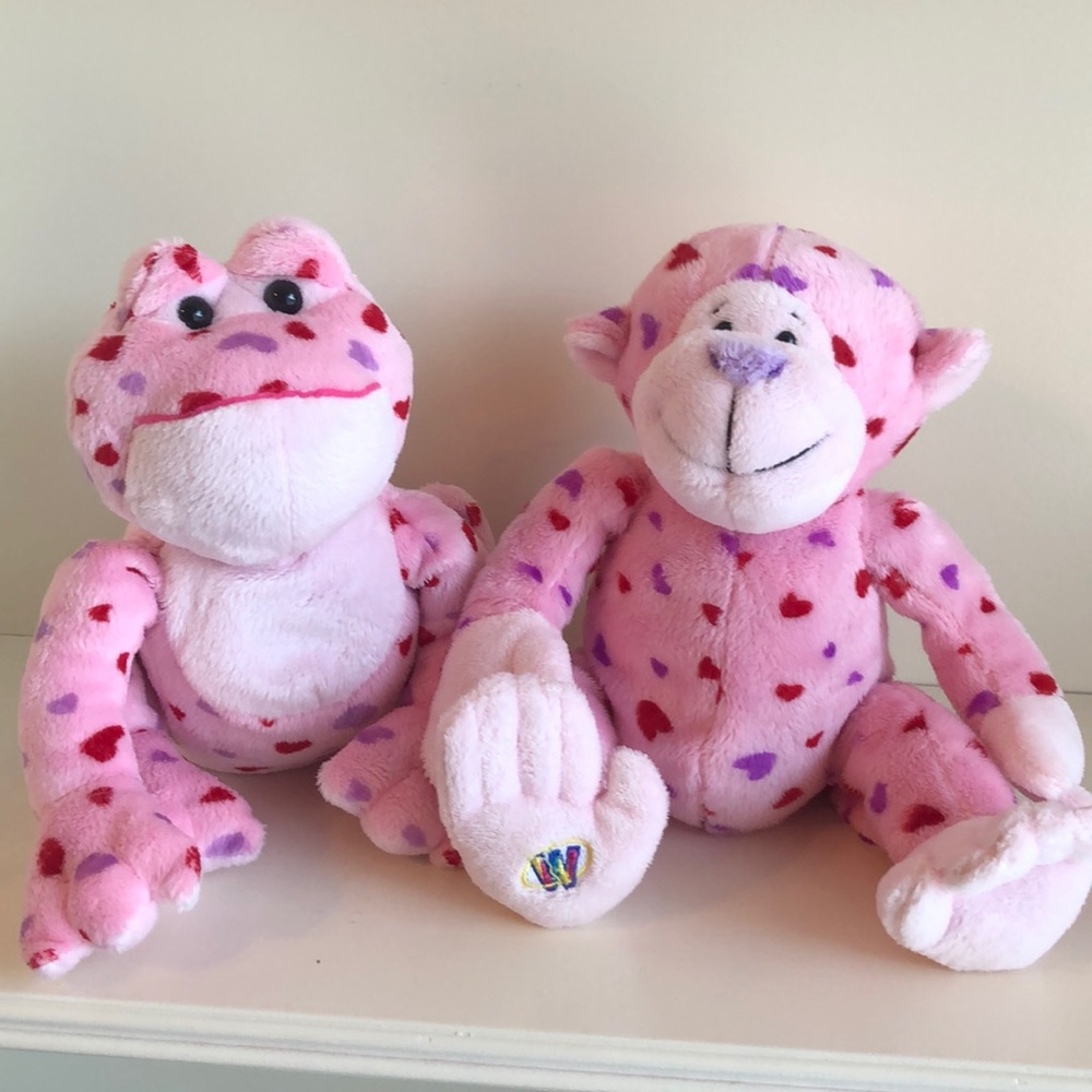 Webkins by Ganz Valentine Frog & Monkey💗💕